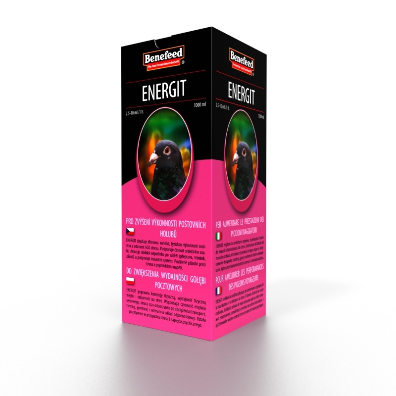 Energit Energit holubi 1 l Pro zvýšení výkonnosti v závodní sezóně