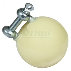 Antistresový míč plastový se závěsem ? 55mm