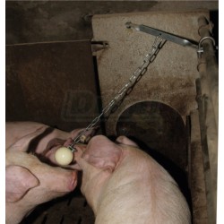 Antistresový míč plastový se závěsem ? 55mm