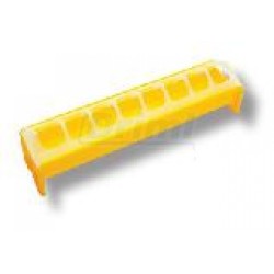 Žlab plastový pro kuřata 30 cm se zasouvacím víkem