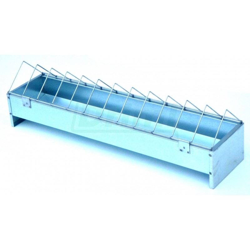 Žlabové krmítko hluboké 67 cm pro drůbež