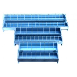 Žlabové krmítko hluboké 67 cm pro drůbež