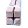 Kůl  dubový, 5 x 5 cm, délka 150 cm, sražené hrany, hoblovaný