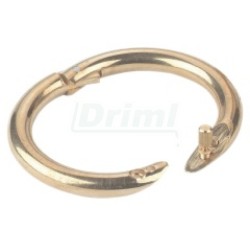 Bronzový nosní kroužek 52 - 54 mm