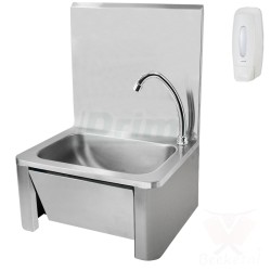 Nerezové gastro umývadlo HWB1- ovládání kolenem