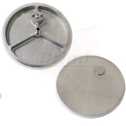 Vertikální, manuální plnička klobás BT03 3 l s 5 nástavci, nerez AiSi 316