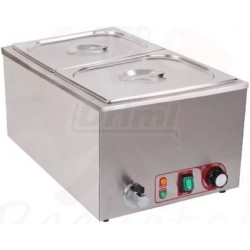 Elektrická vodní lázeň BBM2 včetně 2 gastro nádob včetně poklic