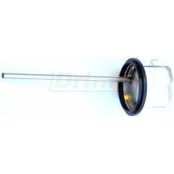 Víko s jehlou pro odčerpávání mléka z plastových 32 litrových konví