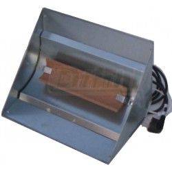 Tepelný zářič Z500N ,500 W, nerezový reflektor s keramickým tělesem