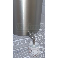 Nerezový hrnec s kohoutem 24 l do lednice