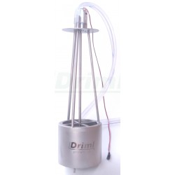 Ponorný tepelný výměník - chladič s míchadlem do dojicích konví do 40l