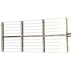 Profi sýrařská harfa ruční, nožovo strunová s dlouhým madlem, nerez AiSi 304