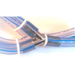 Přenosné dojení PDP25 AS2K pro 2 kozy, plastová transparentní konev 25 l