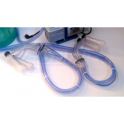 Přenosné dojení PDP25 AS2K pro 2 kozy, plastová transparentní konev 25 l