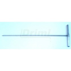 Teploměr vpichový, sonda 1 metr, digitální, do balíků senáže, sena, slámy, do půdy atd.