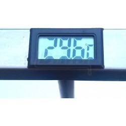 Teploměr vpichový, sonda 2 metry, digitální, stohový, pro měření teploty senáže, sena, slámy, do půdy atd.