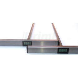 Teploměr vpichový, sonda 2 metry, digitální, stohový, pro měření teploty senáže, sena, slámy, do půdy atd.