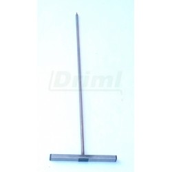 Teploměr vpichový, sonda 2 metry, digitální, stohový, pro měření teploty senáže, sena, slámy, do půdy atd.