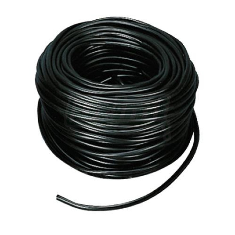 Hadice PVC černá, měkká, 1vrstva, rozvod 9 mm