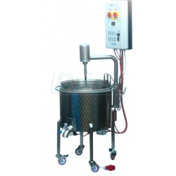 Šaržový paster - sýrařský kotel MSKD 70 do 90°C, 6 kW