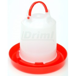 Napáječka 0,75 l s bajonetem červená