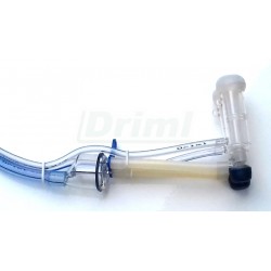 Dojicí souprava se sběračem pro asynchronní dojení