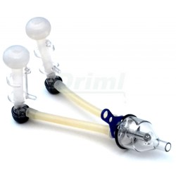 Dojicí souprava se sběračem pro asynchronní dojení