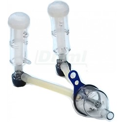 Dojicí souprava se sběračem pro asynchronní dojení