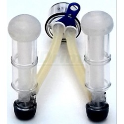 Dojicí souprava se sběračem pro asynchronní dojení