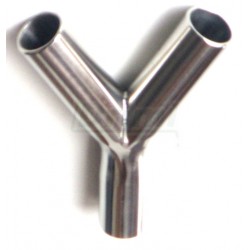 Rozdvojka nerezová Y 18/18mm