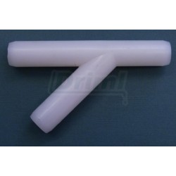 Rozdvojka - odbočka plastová bílá na mléčnou hadici