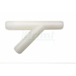 Rozdvojka - odbočka plastová bílá na mléčnou hadici