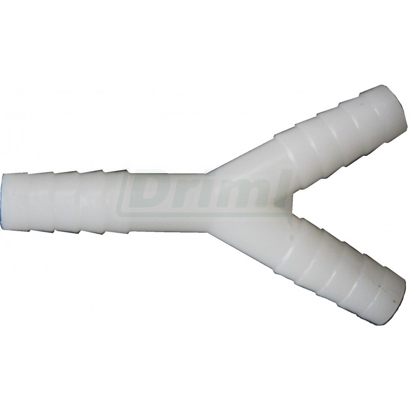 Rozdvojka  Y na vzduchové hadice, kvalitní bílý plast