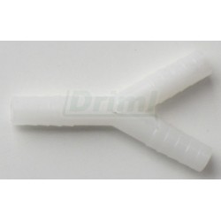 Rozdvojka  Y na vzduchové hadice, kvalitní bílý plast