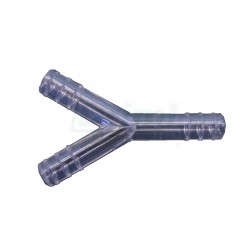 Rozdvojka transparentní  Y  na vzduchové hadice,   pro ovce, kozy