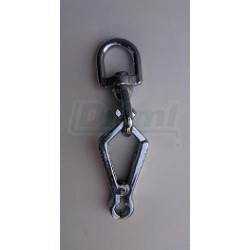 Karabina křížová střední s kulatým obrtlíkem