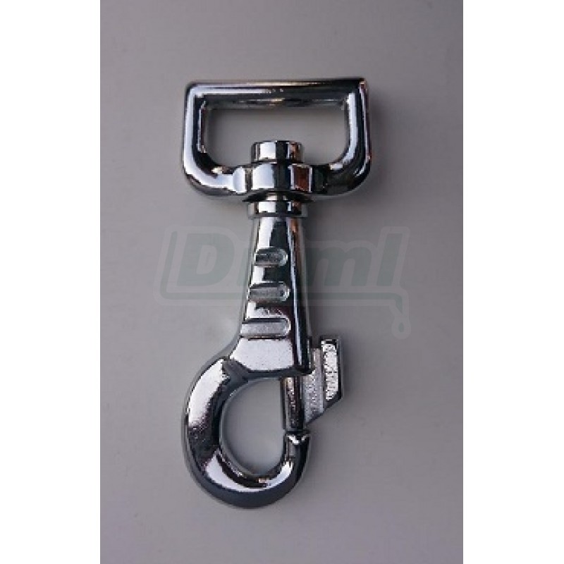 Karabina rychloupínací masivní s prolisem a hranatým obrtlíkem