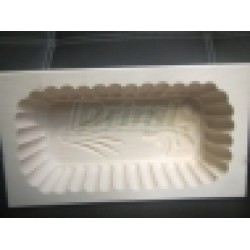 Forma na máslo dřevěná, vyřezávaná, 250g