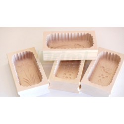 Forma dřevěná na máslo 400g