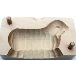 Dvoudílná forma na máslo nebo oštěpek - ovečka