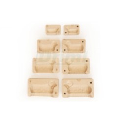 Dvoudílná forma na máslo nebo oštěpek - beránek velikost 1