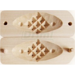 Dvoudílná forma na oštěpek, vzor 2