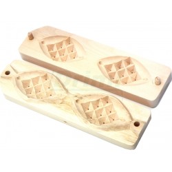 Dvoudílná forma na 2 oštěpky, vzor 2