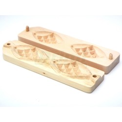 Dvoudílná forma na 2 oštěpky, vzor 2