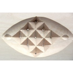 Dvoudílná forma na 2 oštěpky, vzor 2