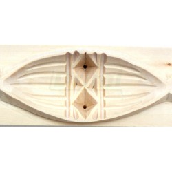 Dvoudílná forma na dva oštěpky, vzor 1