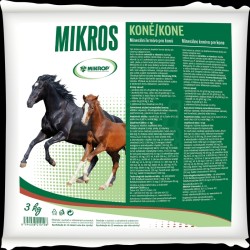 Mikros Koně 3 kg - minerální doplněk