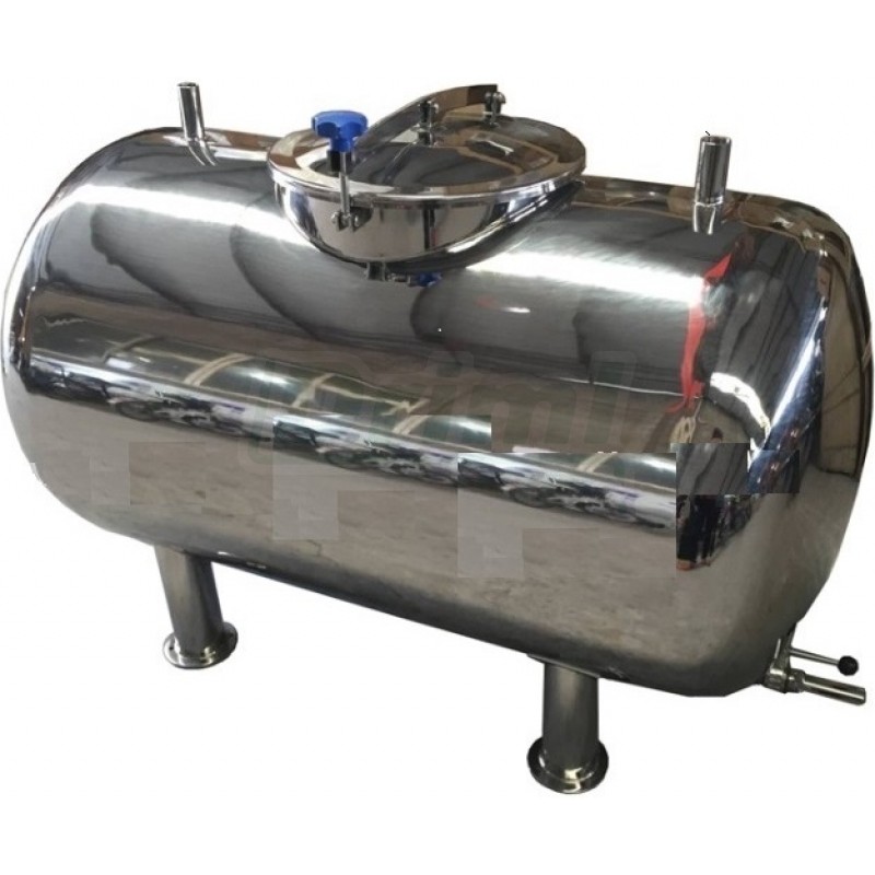 Nerezový tank 500l pro přepravu nebo skladování mléka, vody atd.