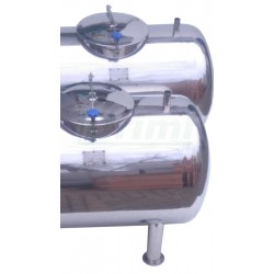 Nerezový tank 1500 l na mléko a pro vodní hospodářství