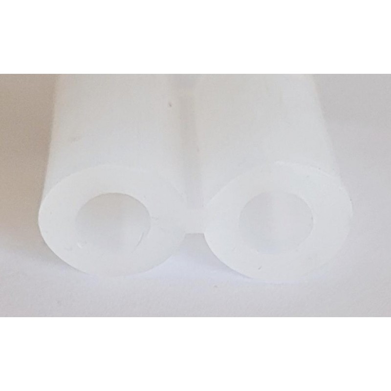 Dvojitá silikonová hadice podtlaková 7 x 13 mm